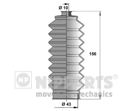 Bellow Kit, steering (N2844012)