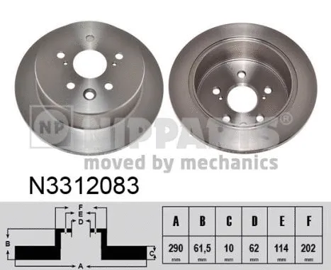 Brake Disc (N3312083)
