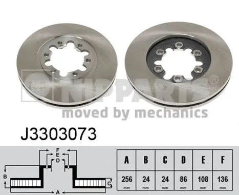 Brake Disc (J3303073)