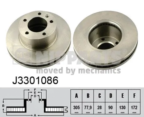 Brake Disc (J3301086)
