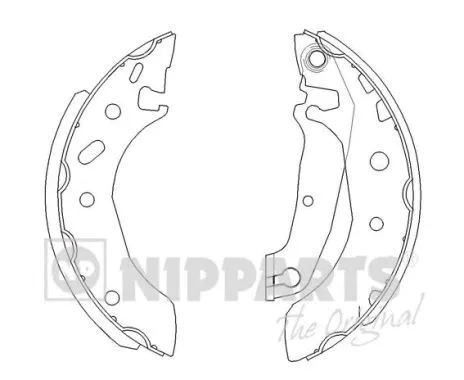 Brake Shoe Set (J3503038)