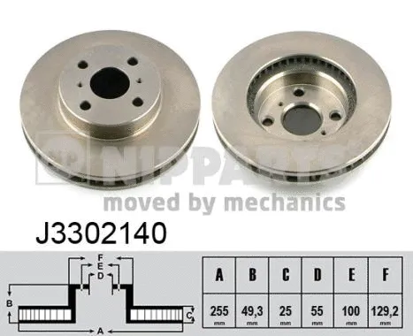 Brake Disc (J3302140)