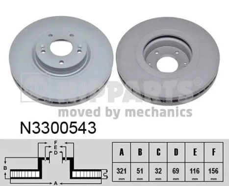 Brake Disc (N3300543)