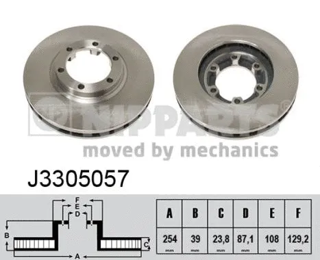 Brake Disc (J3305057)