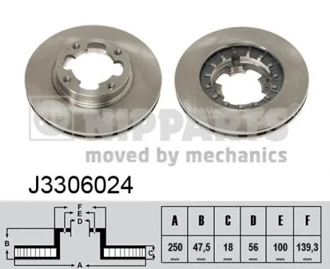 Brake Disc (J3306024)
