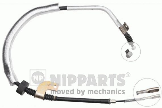 Cable Pull, parking brake (J16798)