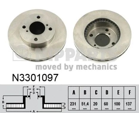Brake Disc (N3301097)