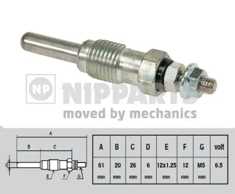Glow Plug (J5711002)