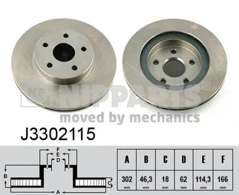 Brake Disc (J3302115)