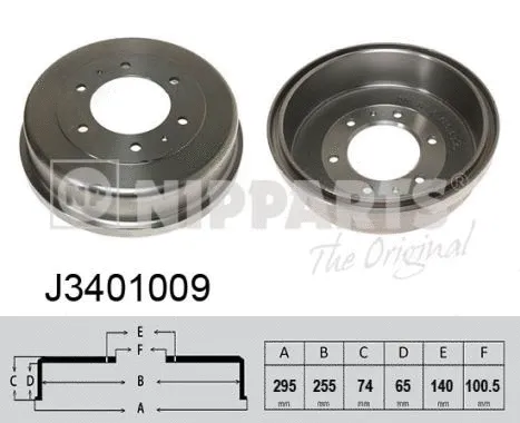 Brake Drum (J3401009)