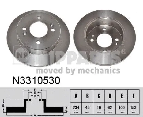 Brake Disc (N3310530)