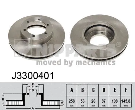 Brake Disc (J3300401)