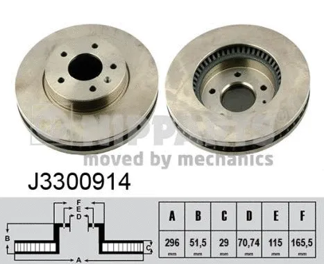 Brake Disc (J3300914)