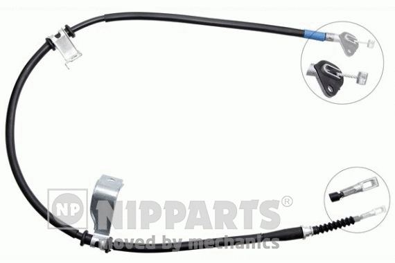 Cable Pull, parking brake (J17301)