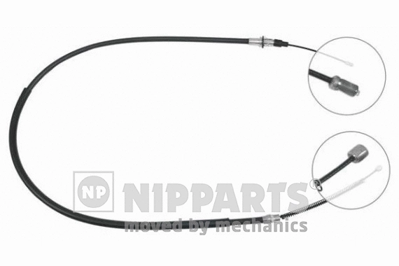 Cable Pull, parking brake (J17155)