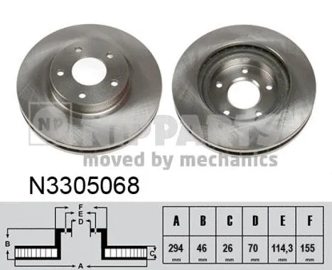 Brake Disc (N3305068)