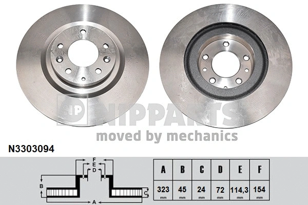 Brake Disc (N3303094)