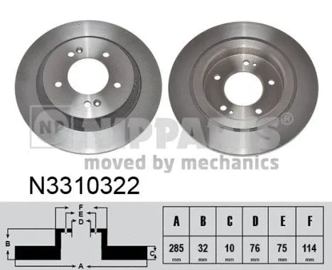 Brake Disc (N3310322)