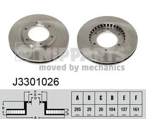 Brake Disc (J3301026)