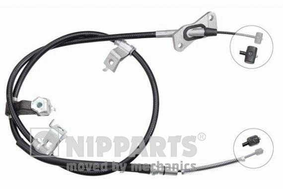 Cable Pull, parking brake (J17298)
