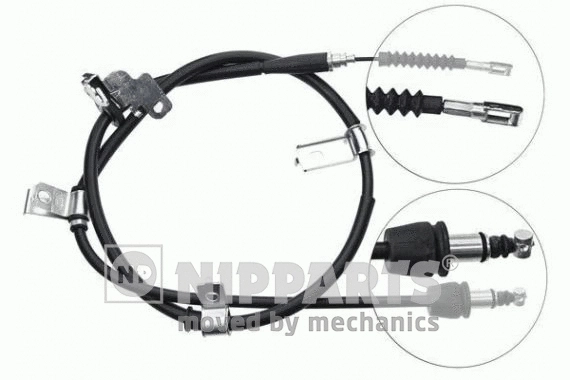 Cable Pull, parking brake (J16497)
