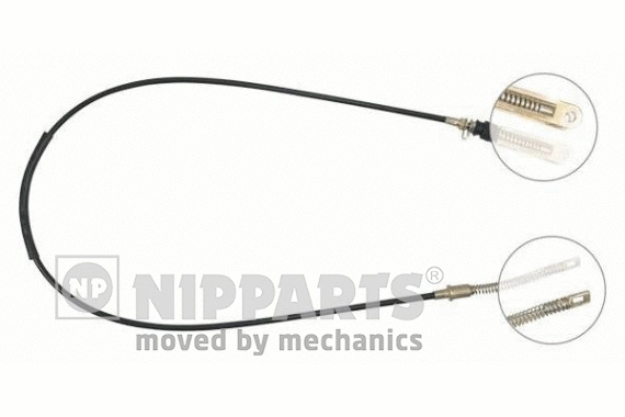 Cable Pull, parking brake (J11655)