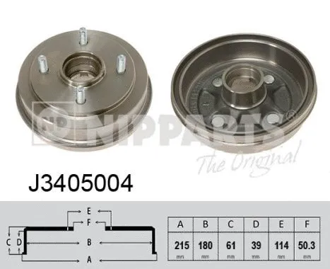 Brake Drum (J3405004)