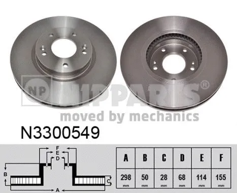 Brake Disc (N3300549)