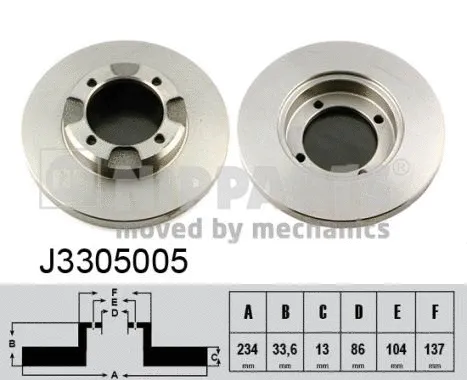 Brake Disc (J3305005)