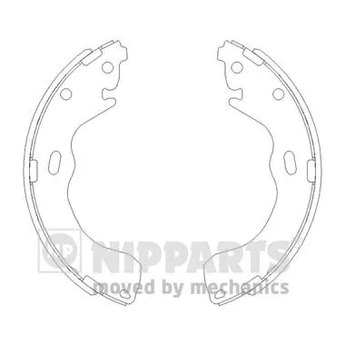 Brake Shoe Set (J3503040)