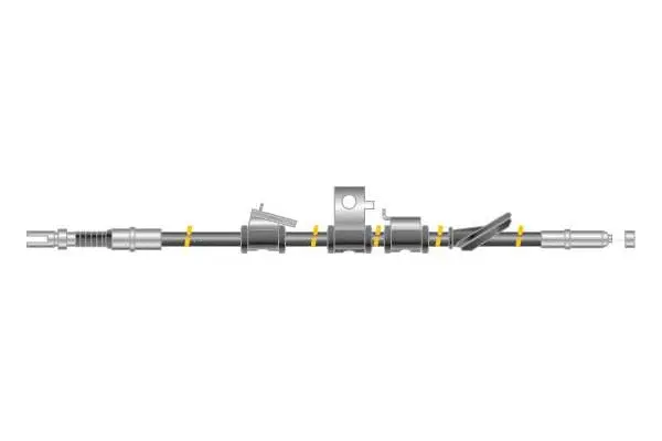 Cable Pull, parking brake (CF5630)