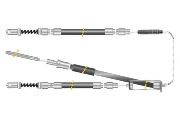 Cable Pull, parking brake (CF5276)