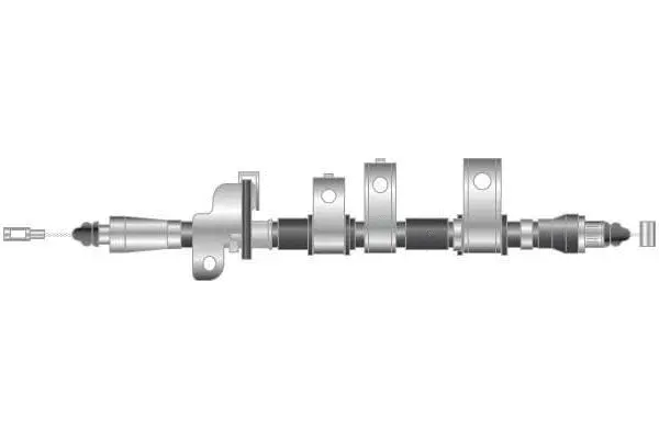 Cable Pull, parking brake (CF6118)