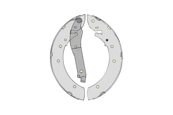 Brake Shoe Set (M625)