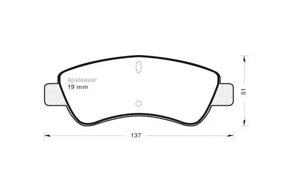 Brake Pad Set, disc brake (493)