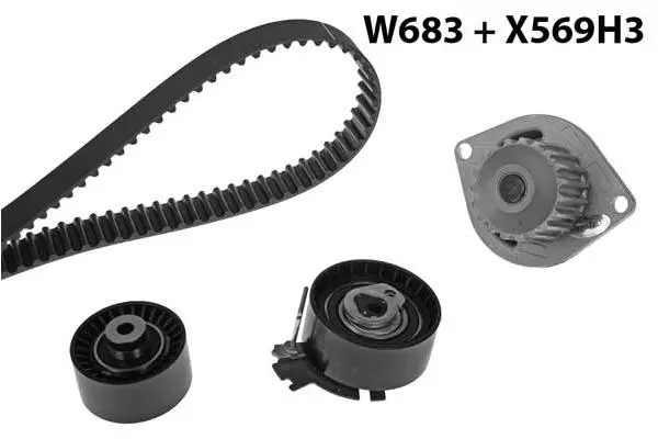 Water Pump & Timing Belt Kit (683K3)