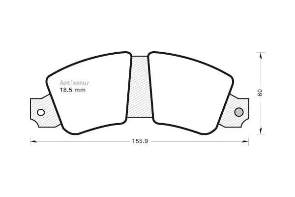 Brake Pad Set, disc brake (64)