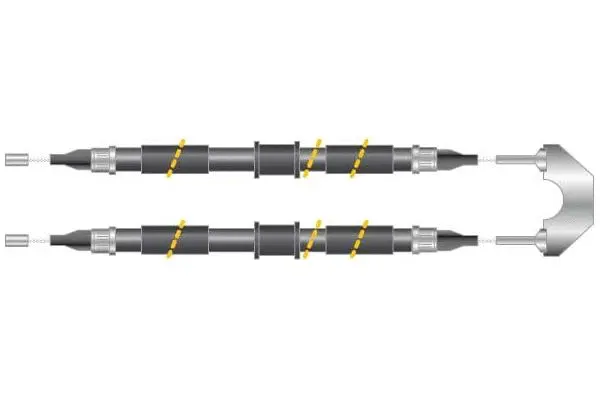 Cable Pull, parking brake (CF5955)