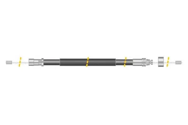 Cable Pull, parking brake (CF5645)