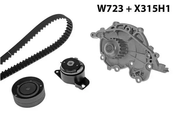 Water Pump & Timing Belt Kit (723K1)