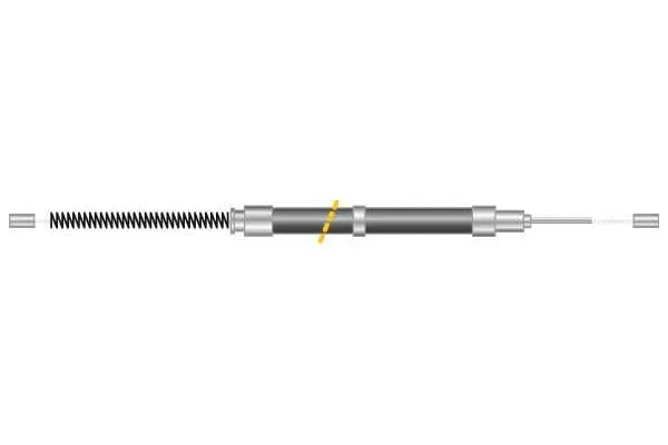 Cable Pull, parking brake (CF5864)