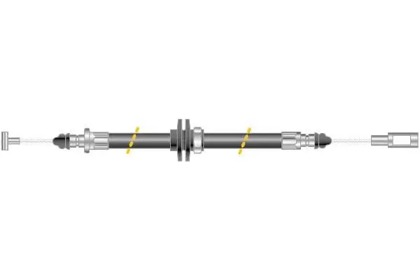 Cable Pull, parking brake (CF6354)