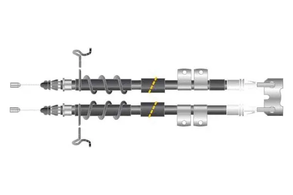 Cable Pull, parking brake (CF5787)