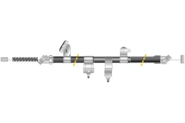 Cable Pull, parking brake (CF6374)