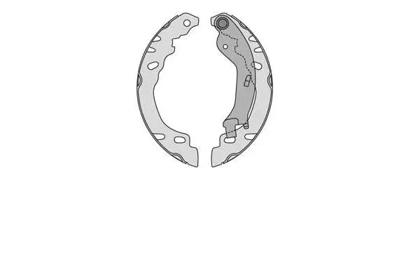 Brake Shoe Set (M849)