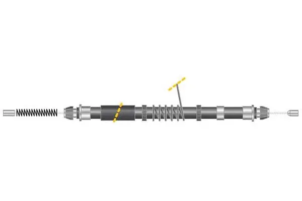 Cable Pull, parking brake (CF5937)