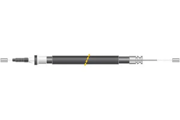 Cable Pull, parking brake (CF6158)