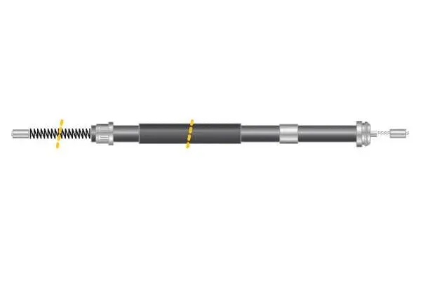 Cable Pull, parking brake (CF5358)