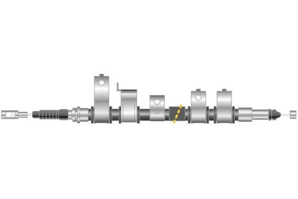 Cable Pull, parking brake (CF6346)
