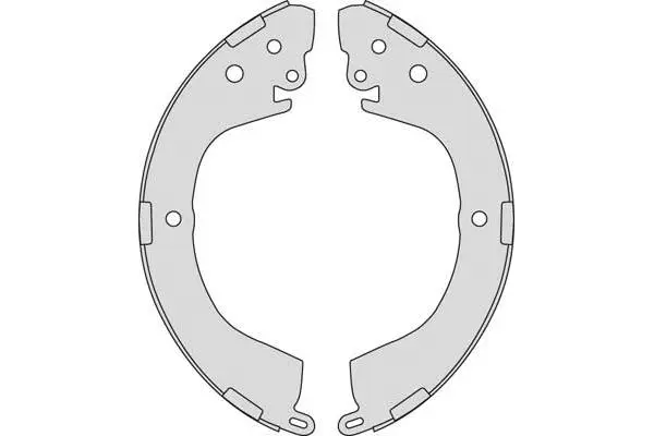 Brake Shoe Set (M877)